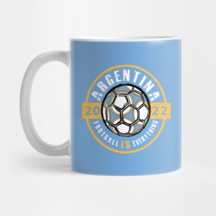 Football Is Everything - Argentina 2022 Vintage Mug